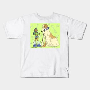 Borzoi Kids T-Shirt